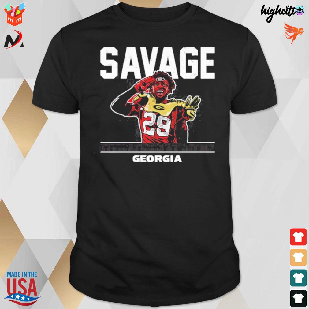 Georgia Football Christopher Smith II savage t-shirt