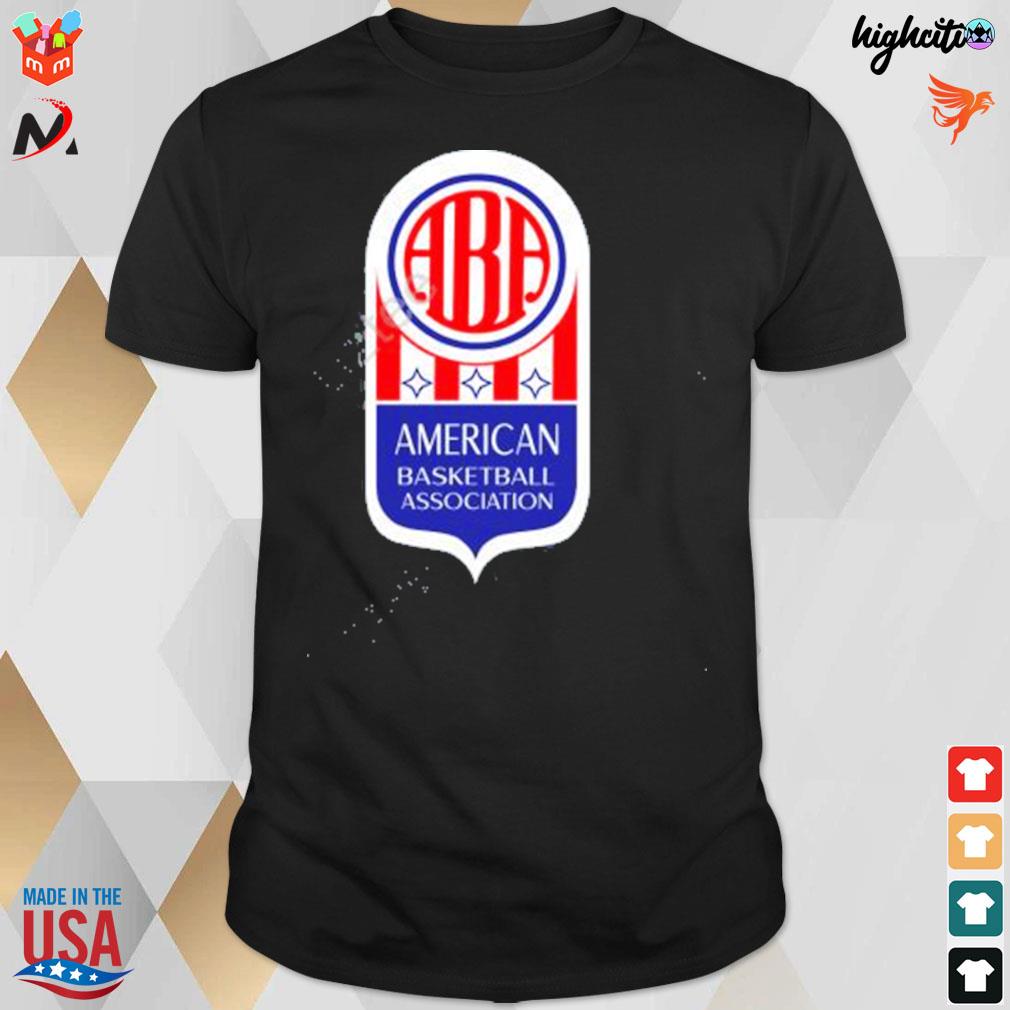 1967 aba logo American basketball association t-shirt