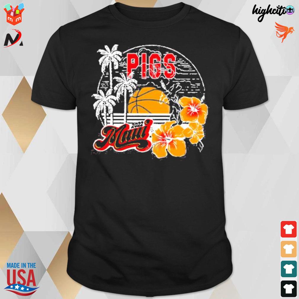 Aloha pigs 2022 basketball t-shirt