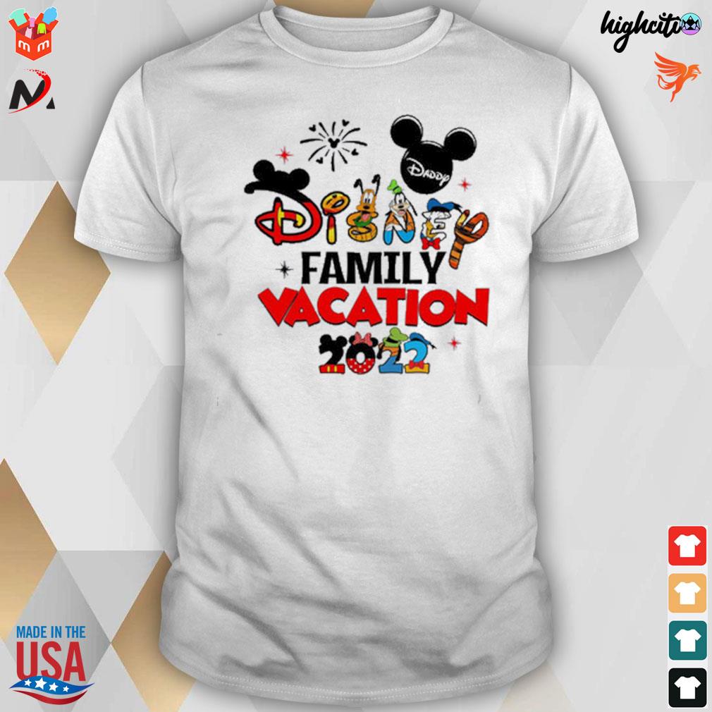 Family vacation 2022 disney matching t-shirt
