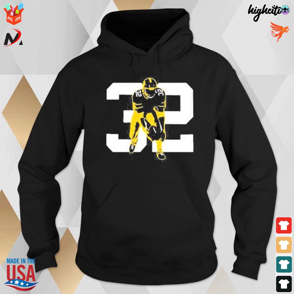 : Franco Harris 32 Goat Immaculate Reception 50th Anniversary  Pittsburgh Fan T Shirt S Black : Clothing, Shoes & Jewelry