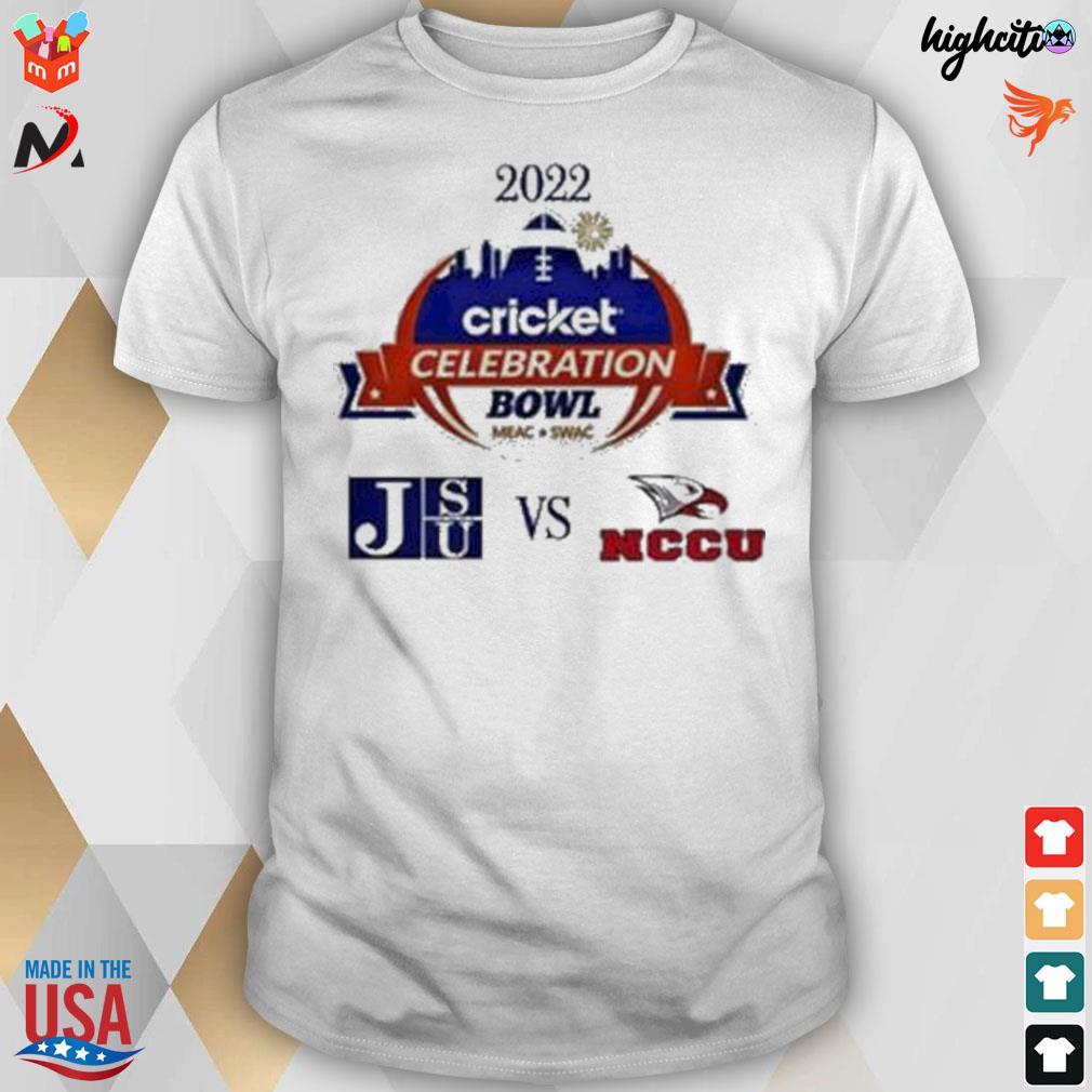 Nccu vs jsu 2022 cricket celebration bowl t-shirt