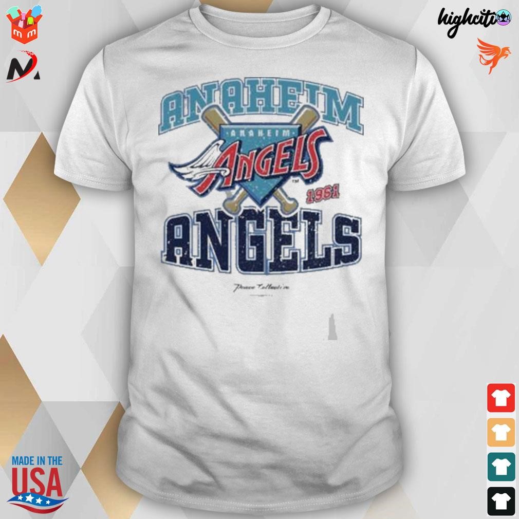 Anaheim angels vintage washed T-shirt - Yesweli