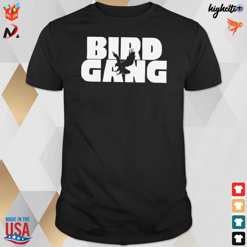 Bird gang eagles Football Philadelphia championship t-shirt