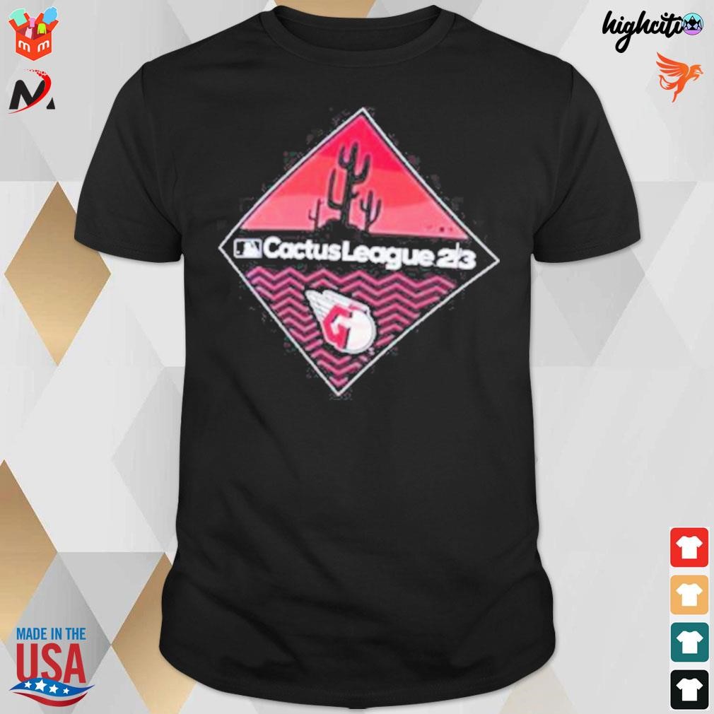 Cleveland guardians cactus league 2023 mlb spring training diamond t-shirt