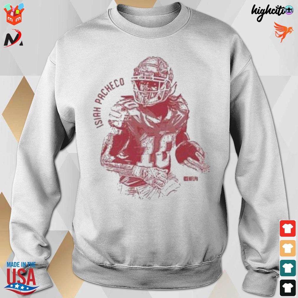 Isiah Pacheco 90s Vintage Unisex Rap T-Shirt | Kansas City Chiefs |  Football |