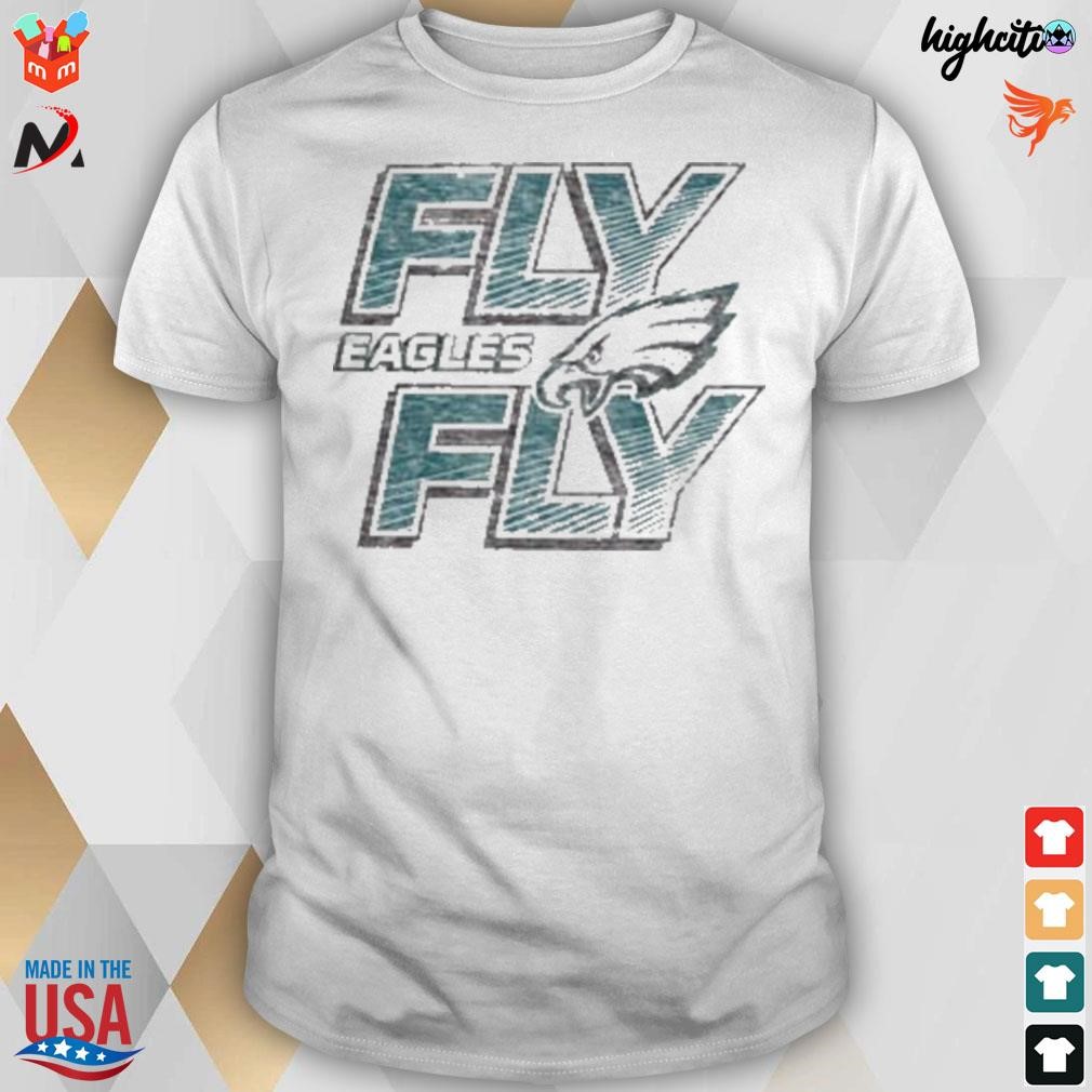Philadelphia eagles '47 2023 NFL playoffs fly regional franklin t-shirt
