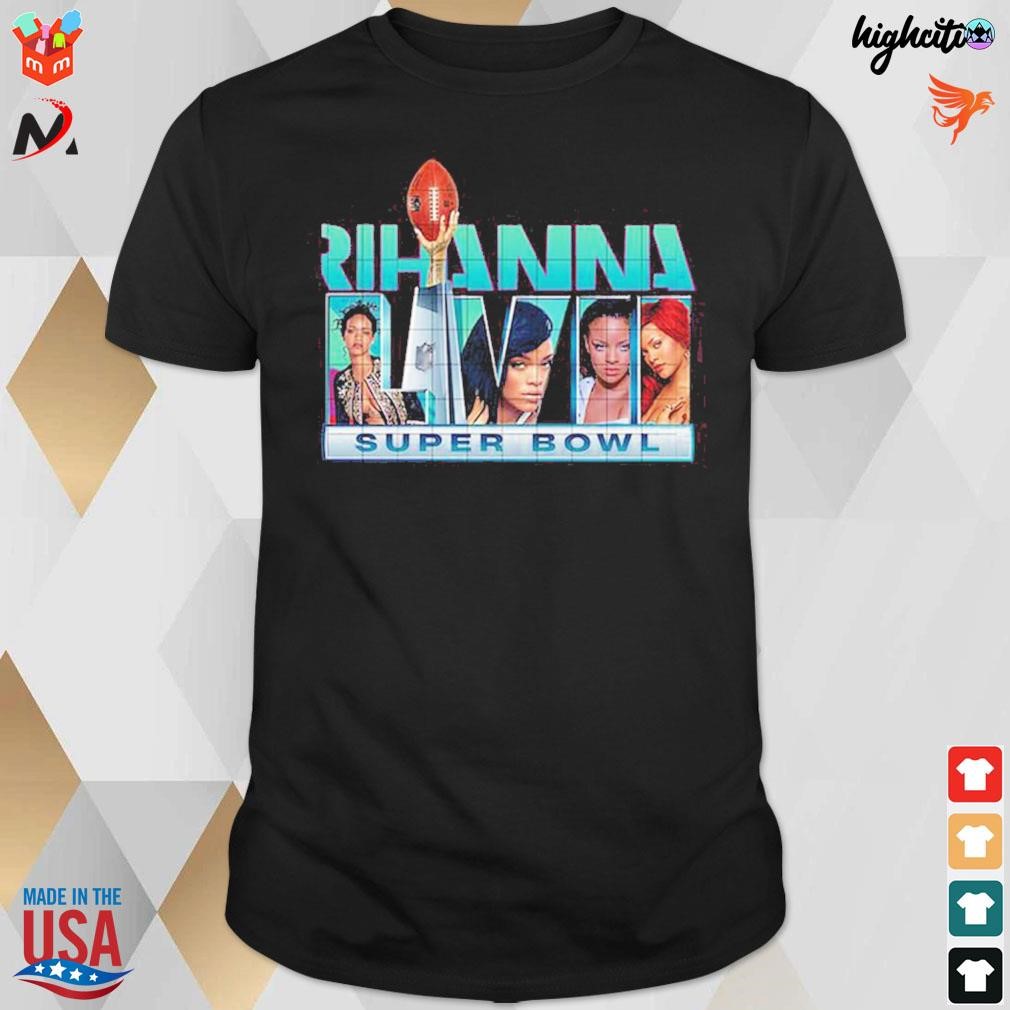 Rihanna super bowl t-shirt