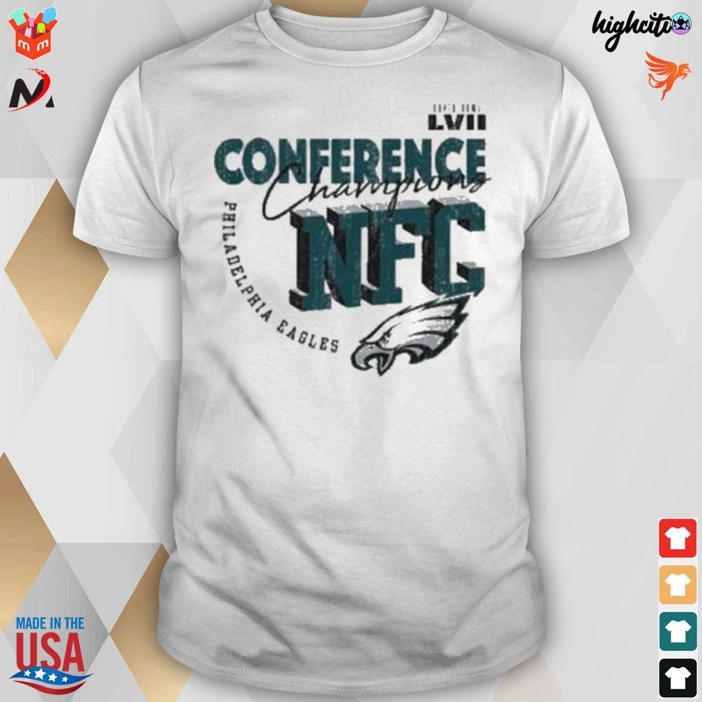 The Philadelphia eagles super bowl 2022 NFC conference champions t-shirt