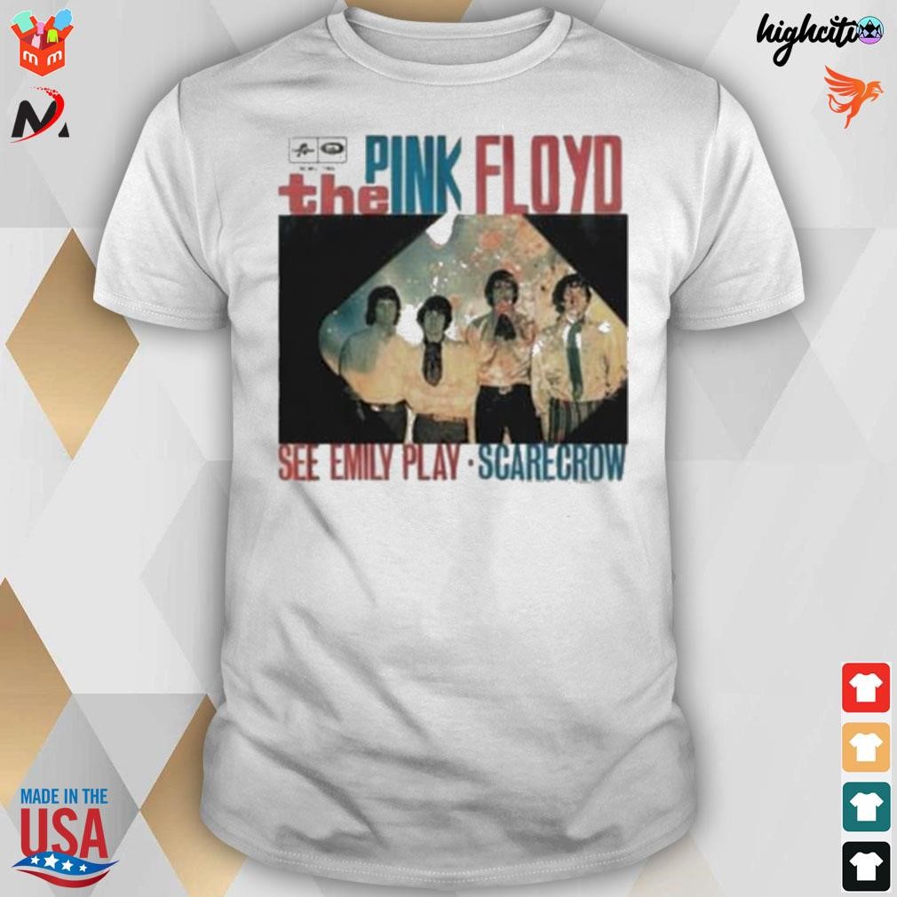 The pink Floyd see emily play scarecrow rock and roll t-shirt