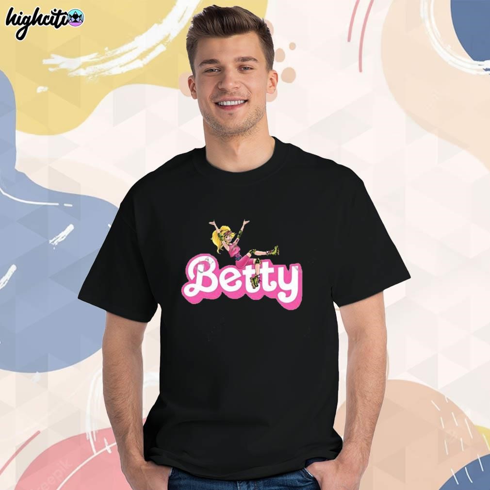 Official Barbie betty is everything art design t-shirt