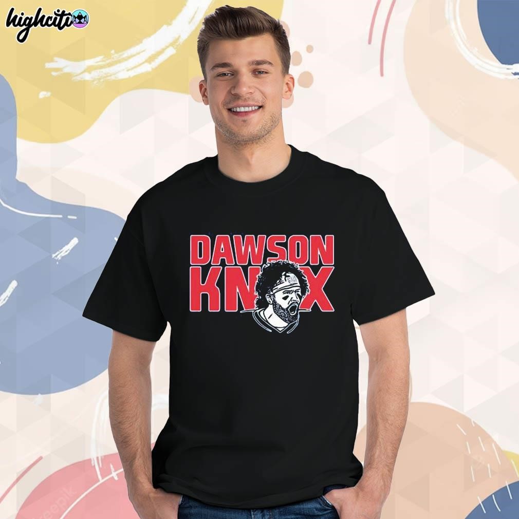 Official Dawson knox art design t-shirt