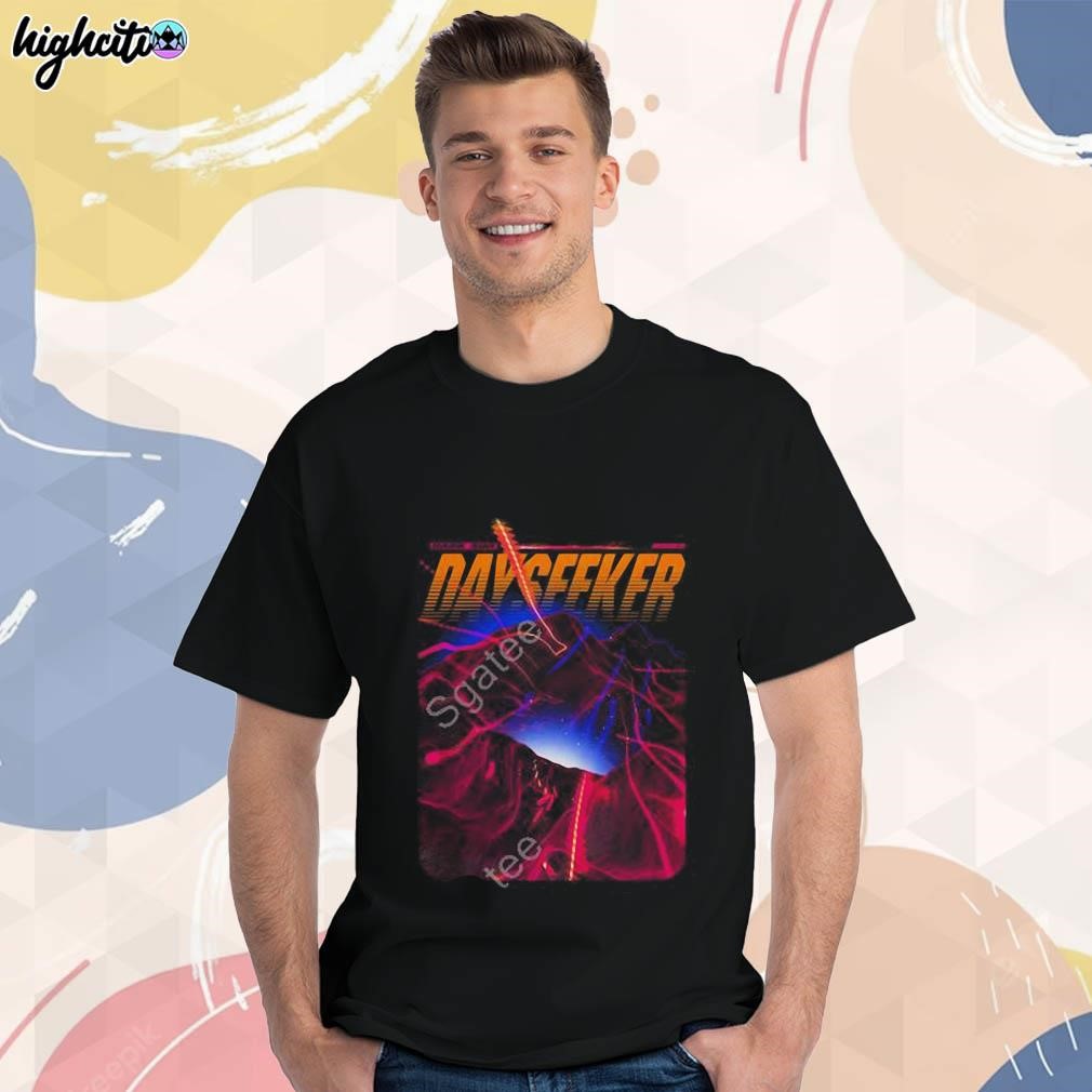 Official Dayseeker vaporwave art design t-shirt
