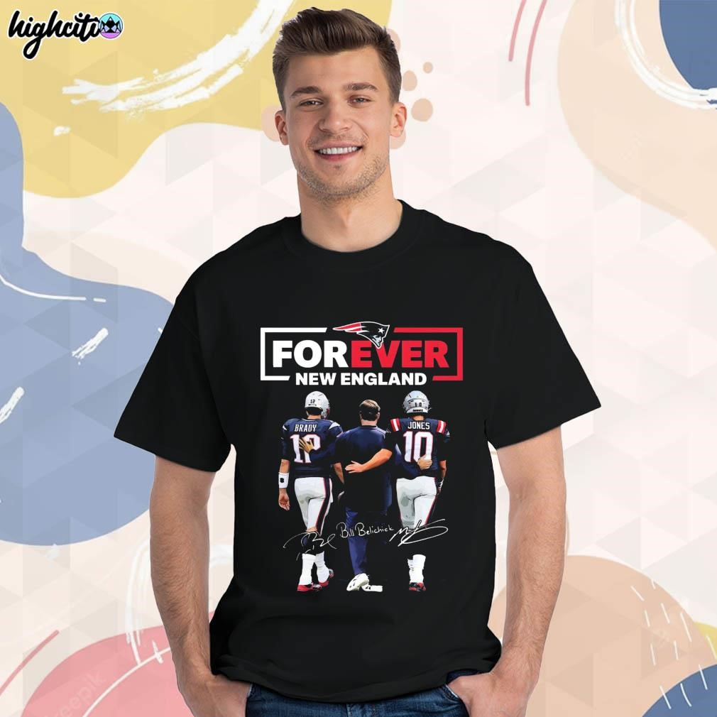 Forever New England Patriots Brady and Jones signatures shirt, hoodie,  sweatshirt and tank top