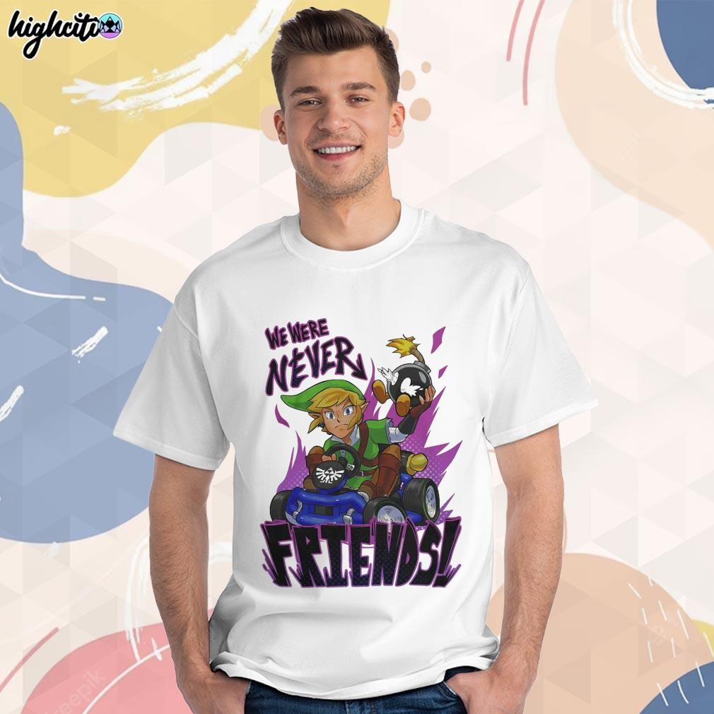 Official We were never friends lythero art design t-shirt