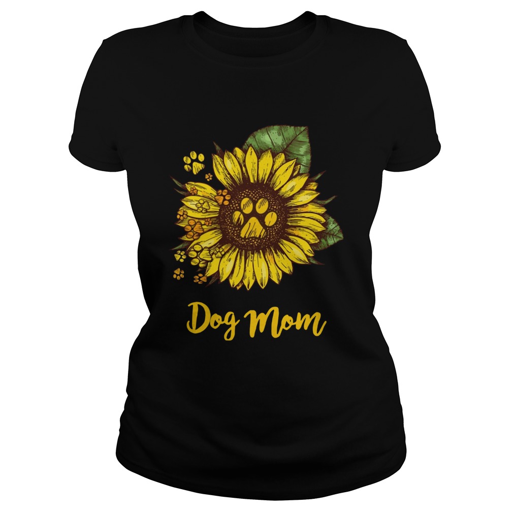 sunflower dog mom hoodie