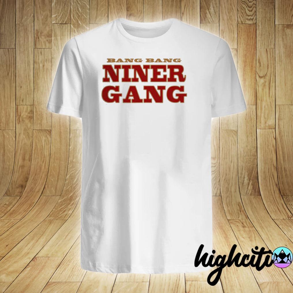 Millionaire Mentality Bang Bang Niner Gang Black Long Sleeve T-Shirt