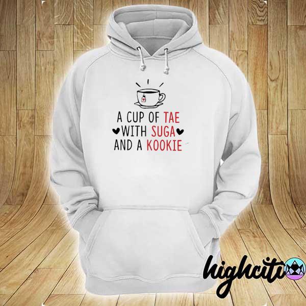 A Cup Of Tae With Suga And Kookie Bts Hoodie Bts Shirt Hoodie Sweatshirt And Long Sleeve