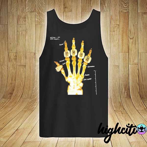 Kobe Bryant Hand X-ray shirt
