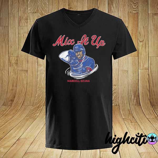 Marcell Ozuna - Mix It Up T-Shirt + Hoodie, Atlanta Braves - Skullridding