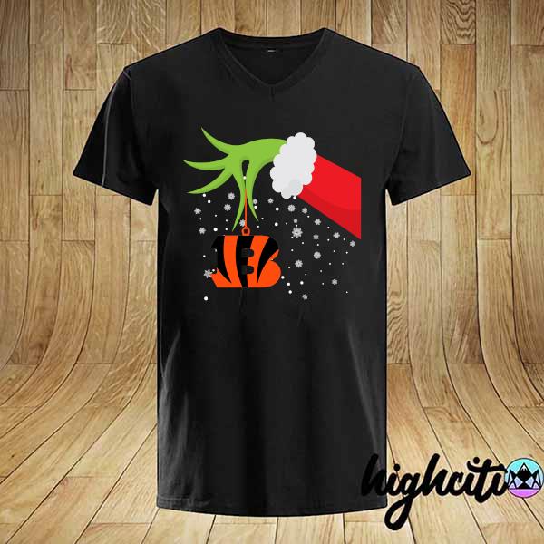 Grinch Hand Cincinnati Bengals Merry Christmas 2022 Shirt, hoodie, sweater,  long sleeve and tank top