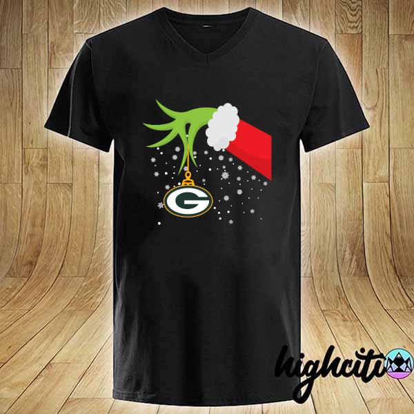 Green Bay Packers NFL Christmas Grinch in Chimney 3D Hoodie