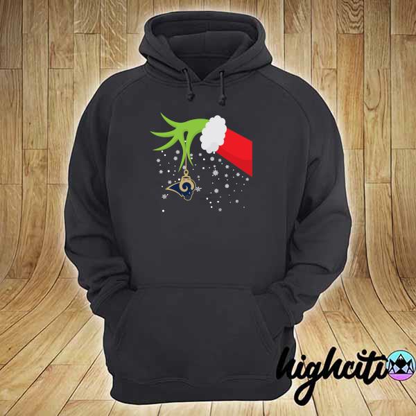 Grinch Hand holding Ornament Los Angeles Dodgers Snowflake Christmas Sweater,  hoodie, sweater, long sleeve and tank top