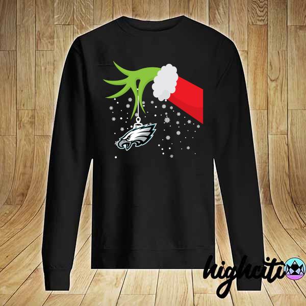 Philadelphia Eagles Grnch Christmas Sweater - Lelemoon